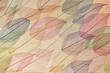 © Yaroslav Danylchenko/Stocksy - Seamless pattern of transparent colorful leaves