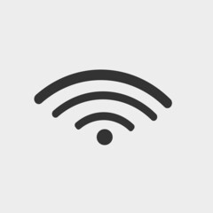 Sticker - Wifi vector icon illustration sign