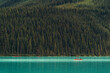 © Brian Fulda/Stocksy - Canoeing on Lake Louise