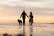© Mauro Grigollo/Stocksy - Walks the dog at the beach