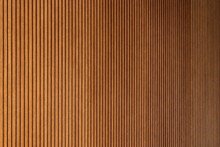 Detail Of A Wooden Wall With A Linear Relief And Texture