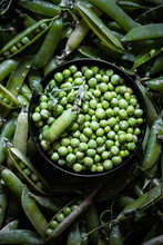 Fresh Seasonal Green Peas