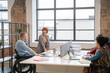 © Hernandez & Sorokina/Stocksy - Teamwork At Office