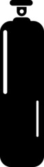 Poster - Gas cylinder tank icon. Simple illustration of gas cylinder tank vector icon.eps