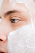 © Olga Kozicka/Stocksy - Man With Cream On His Face