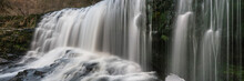 Sgwd Isaf Clun-Gwyn Waterfall Four Falls Brecon Beacons Wales
