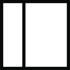 Layout 5 Line Icon