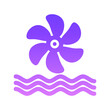 © Microstocke - Turbine Glyph Gradient