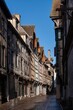 Gasse in der Altstadt von Troyes in der Champagne in Frankreich