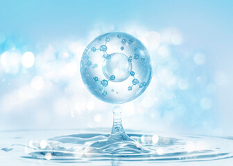 abstract background for cosmetics product