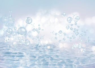 abstract background for cosmetics product