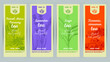 Sketchy colorful herbal tea cards set: Fennel, Anise Caraway tea, Lavender tea, Sage tea, Turmeric, cinnamon tea