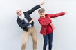 © Alessandro Biascioli - Happy senior couple having fun outdoor