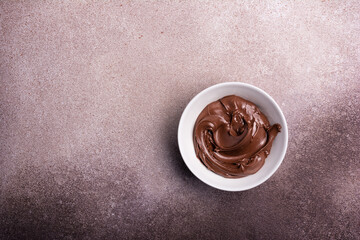 Wall Mural - Tasty chocolate cream or sweet nut butter