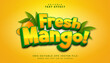 © Farhad - 3D Fresh Mango text effect - Editable text effect
