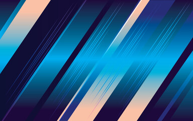 Wall Mural - Abstract Background,blue gradient geometric modern elements for banners,2d  illustration