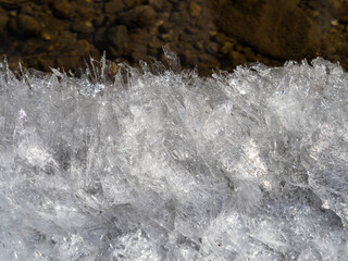 Wall Mural - Ice texture background