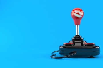 Sticker - Joystick with lipstick kiss