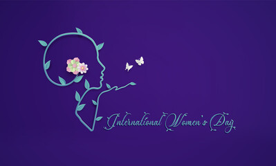 Wall Mural - International Women's Day 8 march