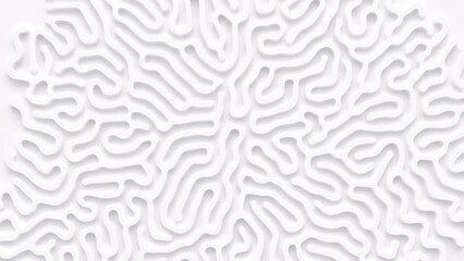 Wall Mural - reaction diffusion organic growing pattern. cell division science background.
