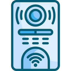 Poster - intercom Two Tone icon