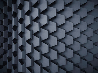Fototapete - Architecture details wall Geometric pattern abstract background