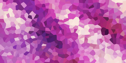 Poster - Low poly crystal mosaic background. Polygon design pattern. Abstract Colorful illustration
