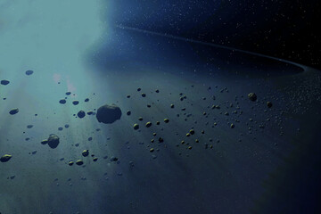 Wall Mural - asteroid in space. elements of this image furnished by nasa