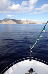 Sticker - Ausflugsboot bei Symi