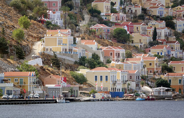 Sticker - Symi, eine Insel bei Rhodos