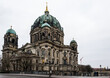 Berlin – December, 2016 – View of the Berliner Dom (Berlin Cathedral), a monumental German Evangelical church and dynastic tomb (House of Hohenzollern) on the Museum Island in central Berlin