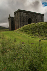 Wall Mural - Hermitage castle near Newcastleton in Scotland