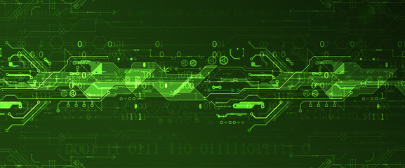 Abstract background on technological and scientific topics. Various techno details. Vector format.