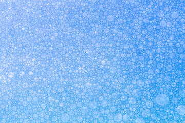 Wall Mural - Macro bubble,Macro close up of soap bubbles look like scienctific image of cell and cell membrane 