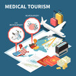 © Macrovector - Medical Tourism Composition