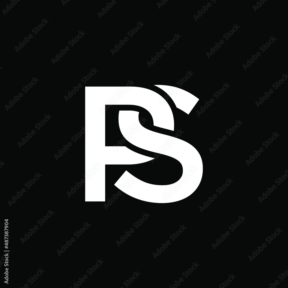 Letter PS Logo can be use for icon, sign, logo and etc