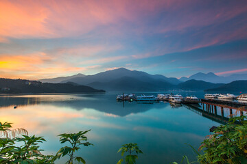 asia, beautiful, blue, cloud, coast, culture, dusk, evening, famous, forest, formosa, lake, landscape, light, morning, mountain, nantou, natural, nature, outdoor, scene, scenery, scenic, sky, summer, 