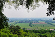 Panorama rurale dalla cittadina di Volta Mantovana in provincia di Mantova, Lombardia, Italia.