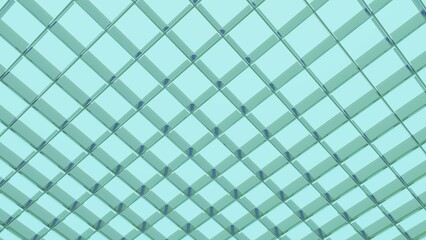 Poster - Abstract mesh background of lines and polygons.