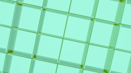 Poster - Abstract mesh background of lines and polygons.