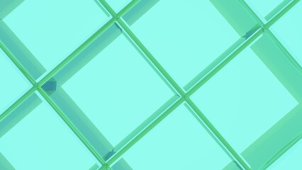 Poster - Abstract mesh background of lines and polygons.