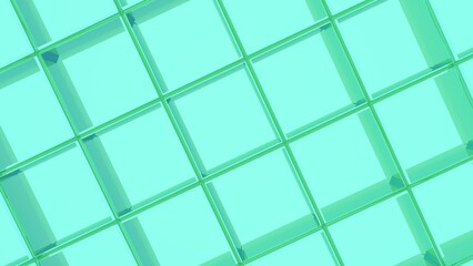 Poster - Abstract mesh background of lines and polygons.
