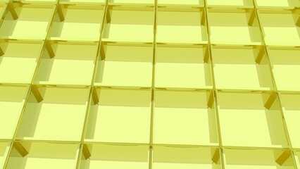 Poster - Abstract mesh background of lines and polygons.