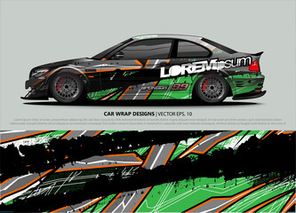 Livery for car wrap design