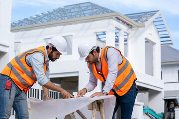 Aufkleber - construction worker on site