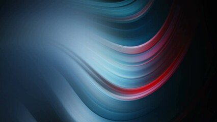 Sticker - Abstract colorful liquid swirl line. Marble, paint flow graphic background in grey and red color