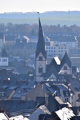 Poster - gedrecheter schifer Turm in Mayen