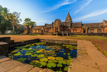 The Khmer Temple Prasat Hin Phanom Rung (Phanom Rung Stone Castle)