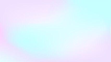 Light pink and light blue rainbow abstract gradient stock vector background. Iridescent holographic art texture. Applicable for poster, flyer, brochure, banner, website and graphic design