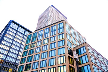 Canvas Print - Hochhaus in Frankfurt